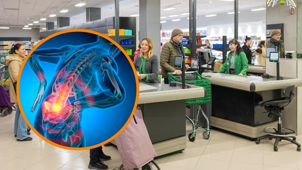 Varias trabajadores de Mercadona