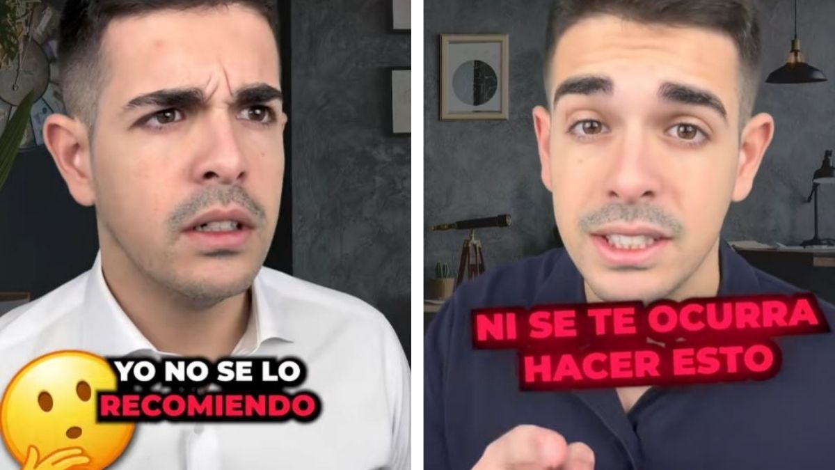 Matías Galán en uno de sus videos