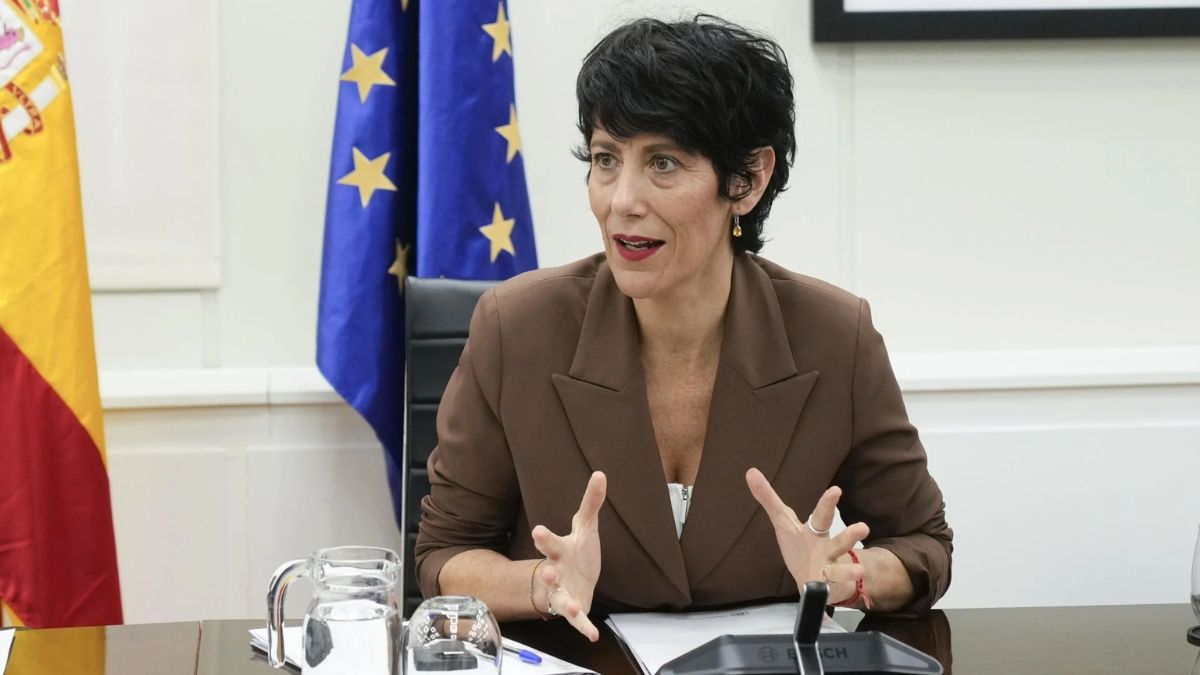 Ministra de seguridad Social, Elma Saiz