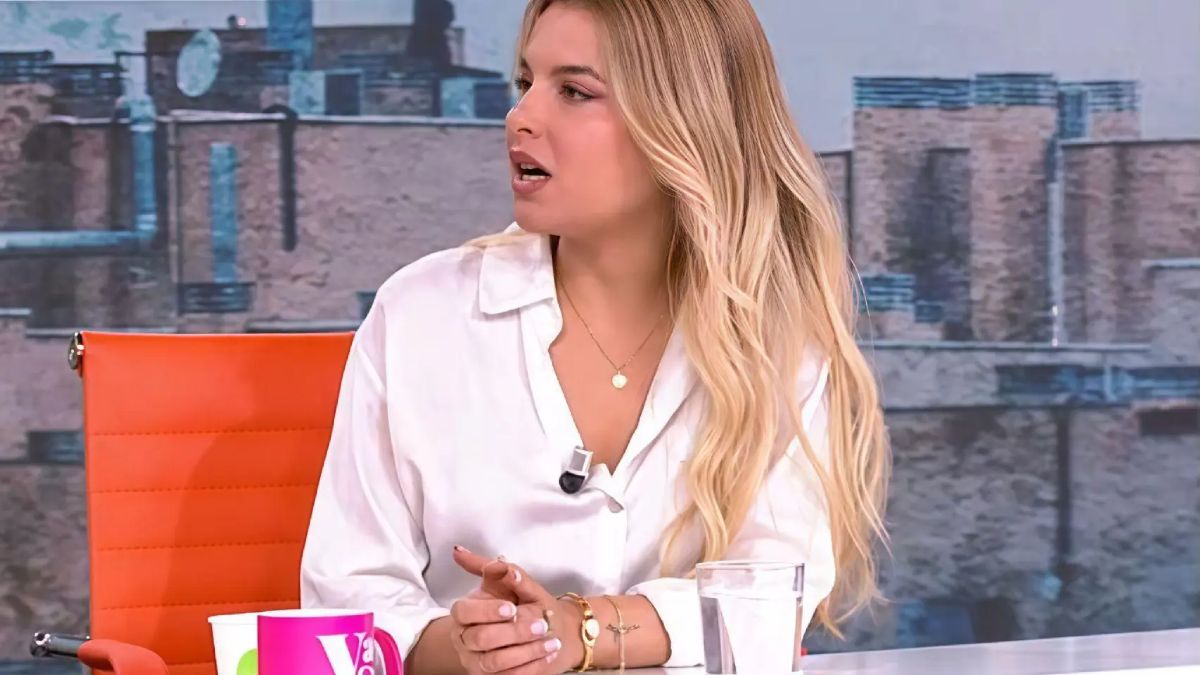 Alba Aldehuela en el plato de Antena 3