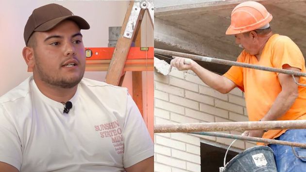 Santi, albañil, sobre el futuro de los trabajadores en la construcción: “Hoy en día nadie quiere trabajar en la obra”