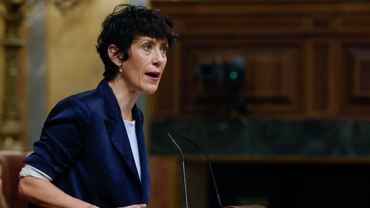 Elma Saiz en el Congreso interviniendo