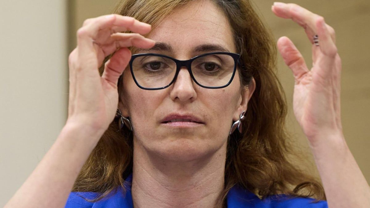 Mónica García, ministra de Sanidad