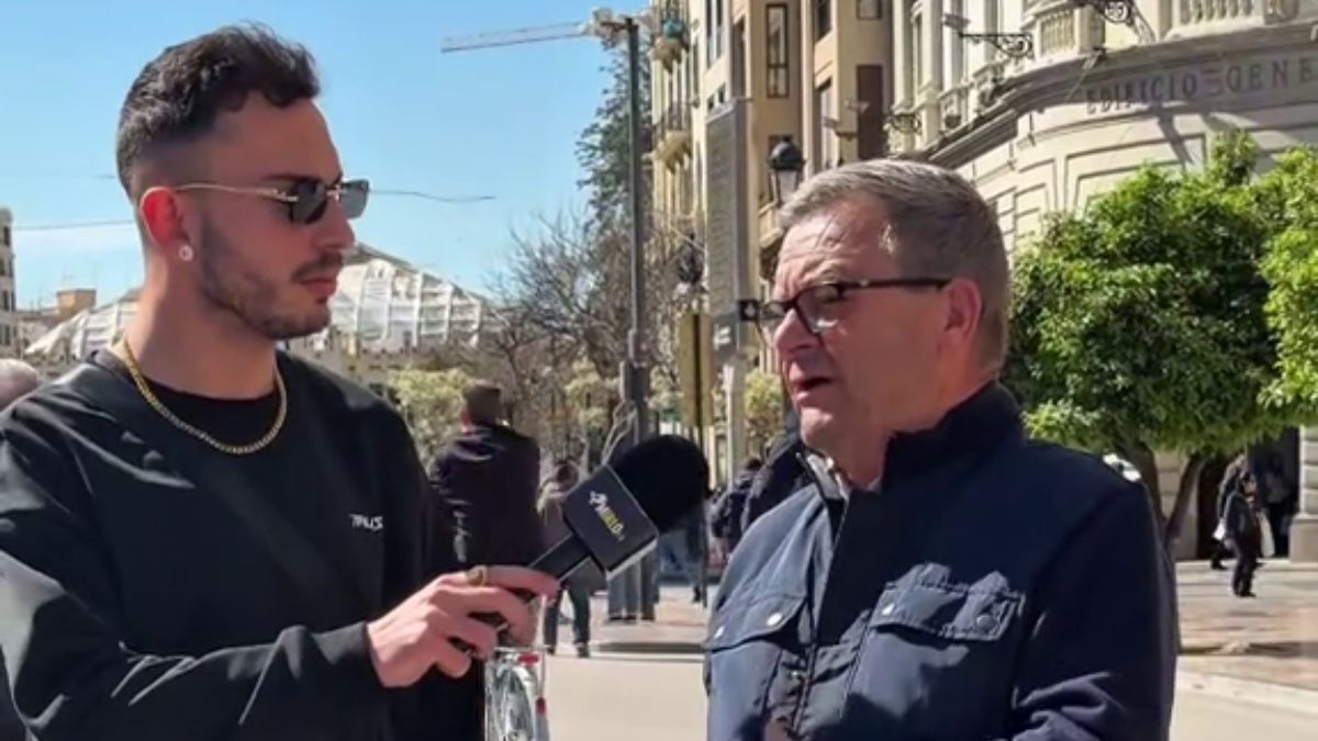 Uno de los jubilados entrevistados