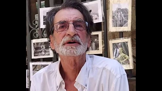 Miguel Martilena, 75 años, jubilado: “Vivo de okupa desde hace 6 o 7 años porque es imposible pagar un alquiler. Ninguno que sea. No se puede pagar lo que están pidiendo”