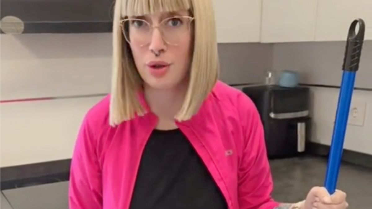 La limpiadora Cristina Simón