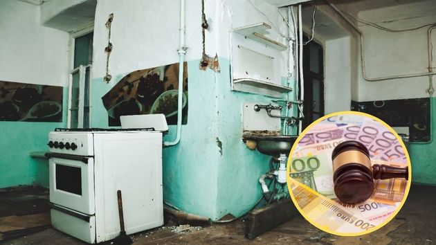 Una inquilina reclama al casero 12.900 euros porque la ansiedad y estrés de las humedades y cucarachas de la vivienda le provocaron un aborto: se rechaza por no poder acreditarlo