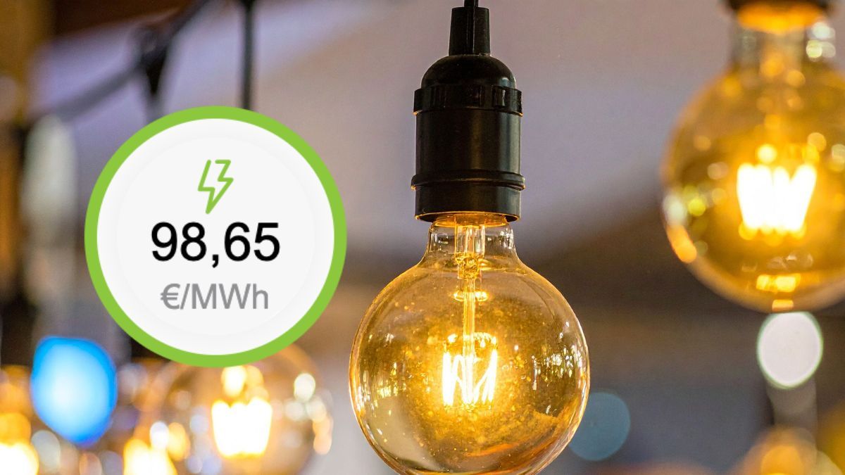 El precio de la luz del 7 de octubre de 2025