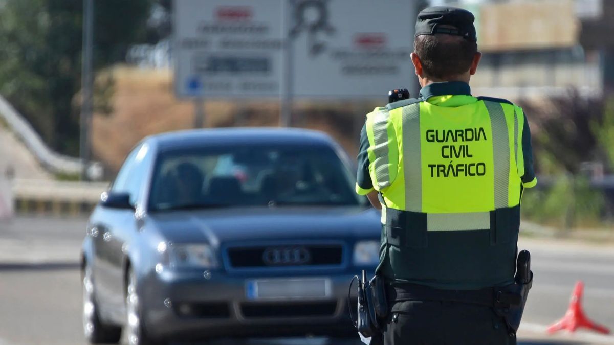 Un Guardia Civil de tráfico