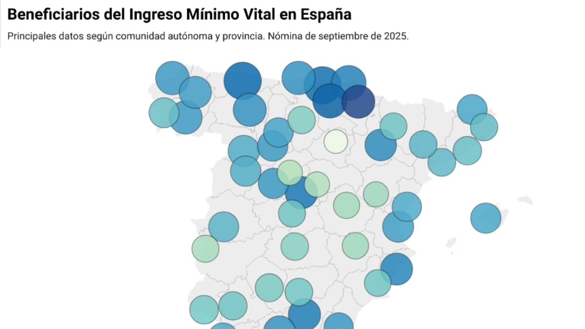 Mapa del Ingreso Mínimo Vital