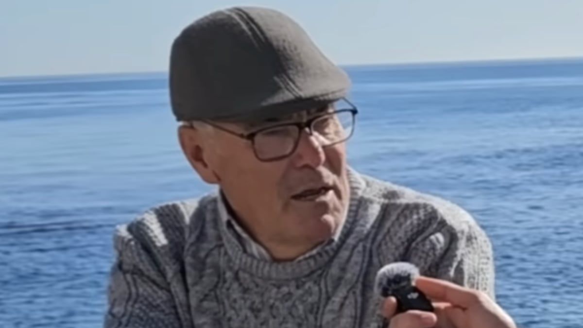 Uno de los jubilados entrevistado