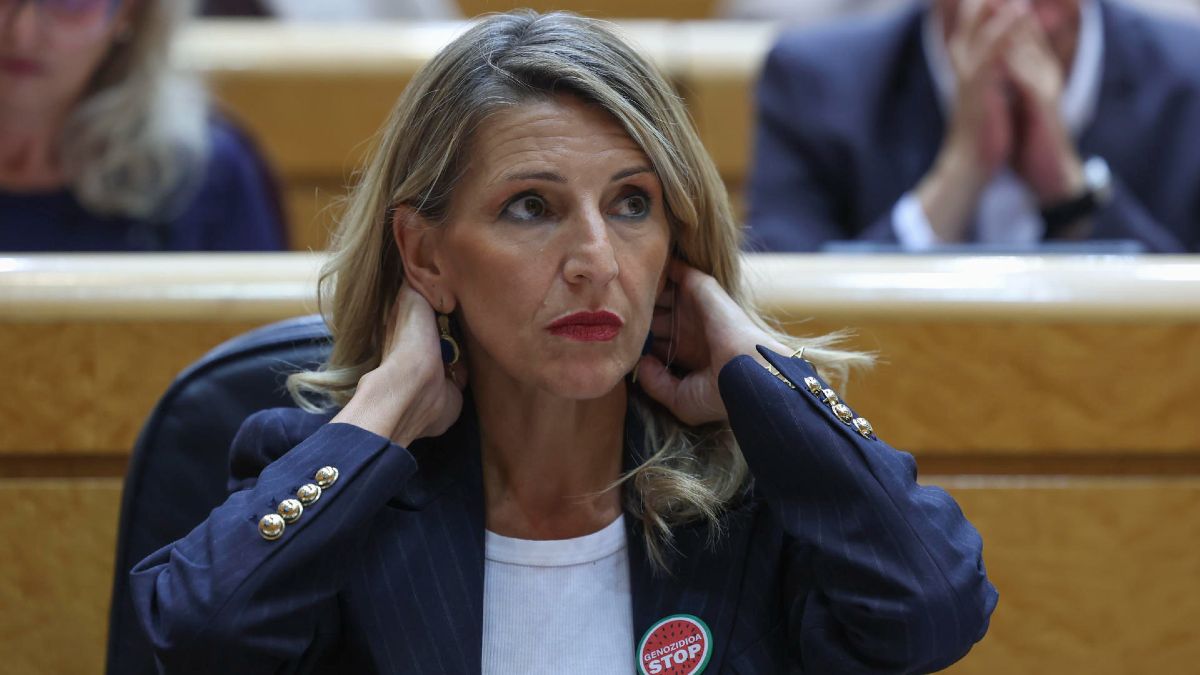 La ministra de Trabajo, Yolanda Díaz