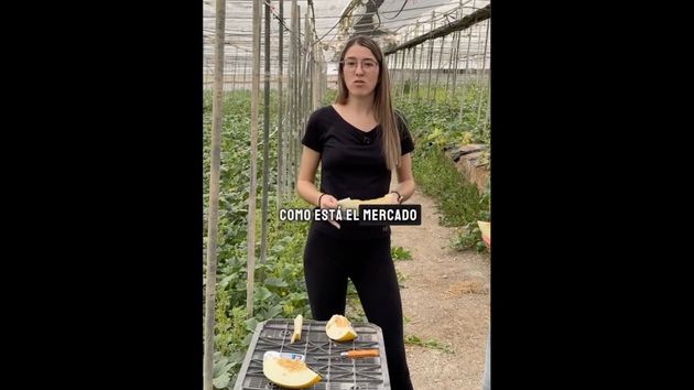 Lucía Morales, agricultora: “No me entra en la cabeza como a día de hoy una bolsa de gusanitos valga más caro que un kilo de melones”