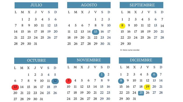 Calendario escolar 2025-2026 de Aragón: cuándo empiezan y terminan las clases