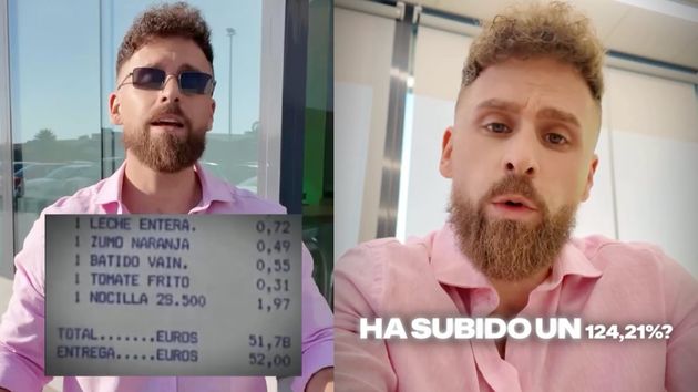 Juan David Ramírez, experto en finanzas: “la cesta de la compra ha subido un 124,21% en los últimos 20 años. ¿Vuestro salario ha subido lo mismo?”