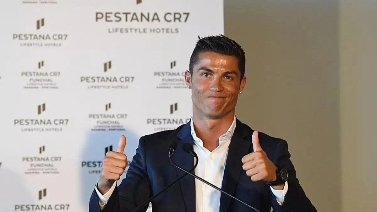 El futbolista Cristiano Ronaldo en el hotel Pestana CR7