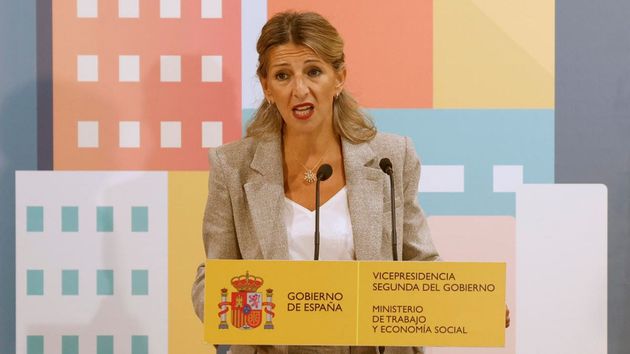 Yolanda Díaz rechaza la propuesta de la Seguridad Social de subir las cuotas a los autónomos y pide “que los que más tienen, más aporten”