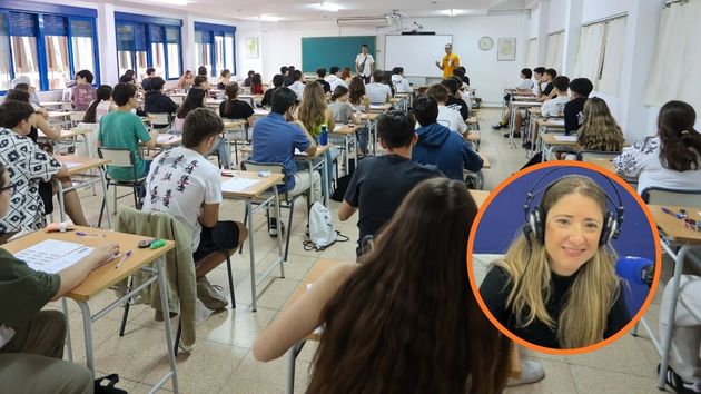 Victoria Ortiz, profesora de matemáticas, tras reincorporarse después de un año y medio de baja: "Me entró una crisis ansiosa"