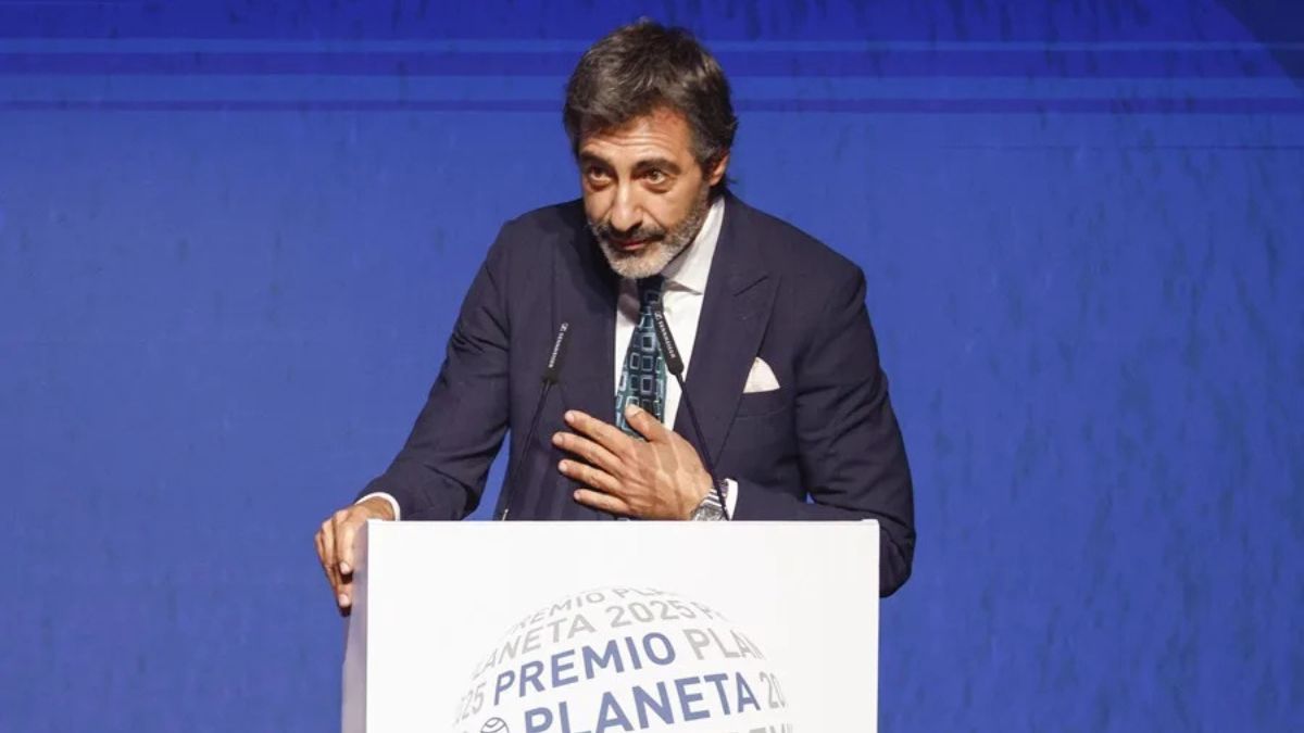 Juan del Val en la gala del Premio Planeta 