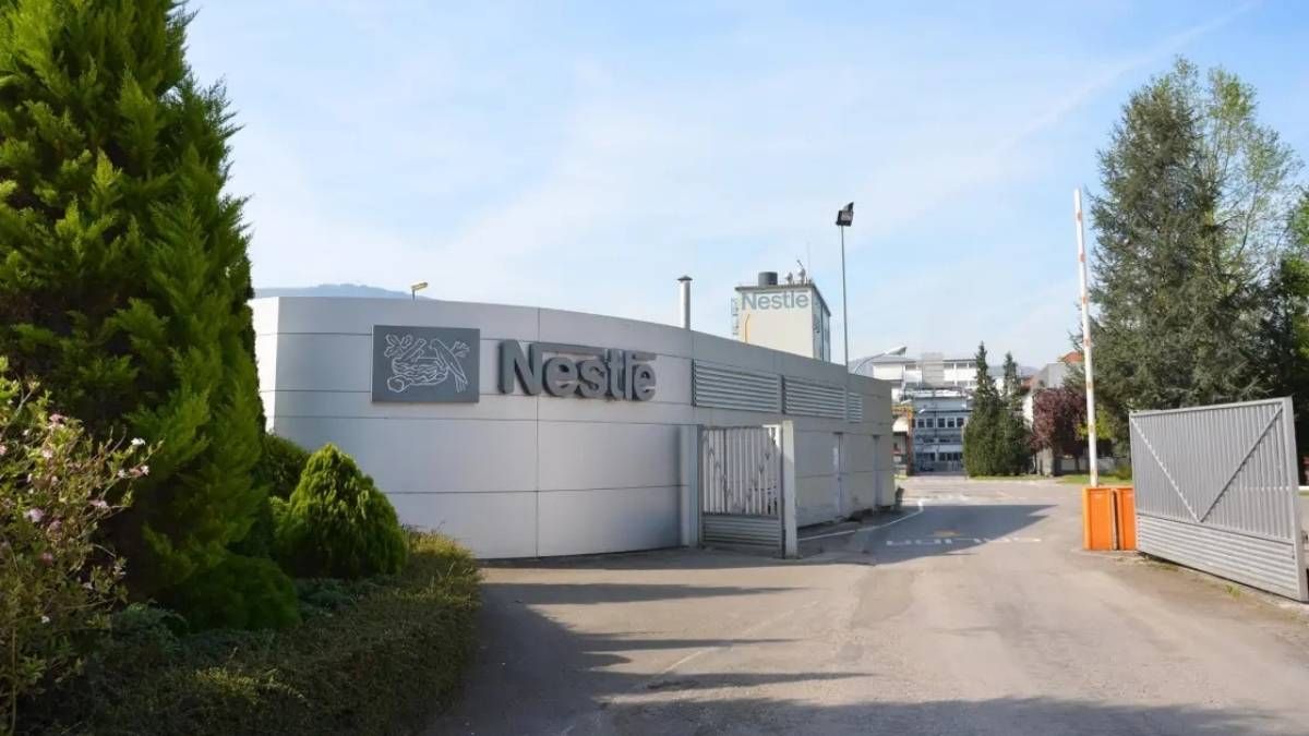 una planta de nestle