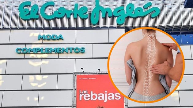 Un juzgado obliga a la Seguridad Social a dar una pensión de 1.656,52 euros por incapacidad permanente a un empleado de El Corte Inglés con ‘espalda fallida’