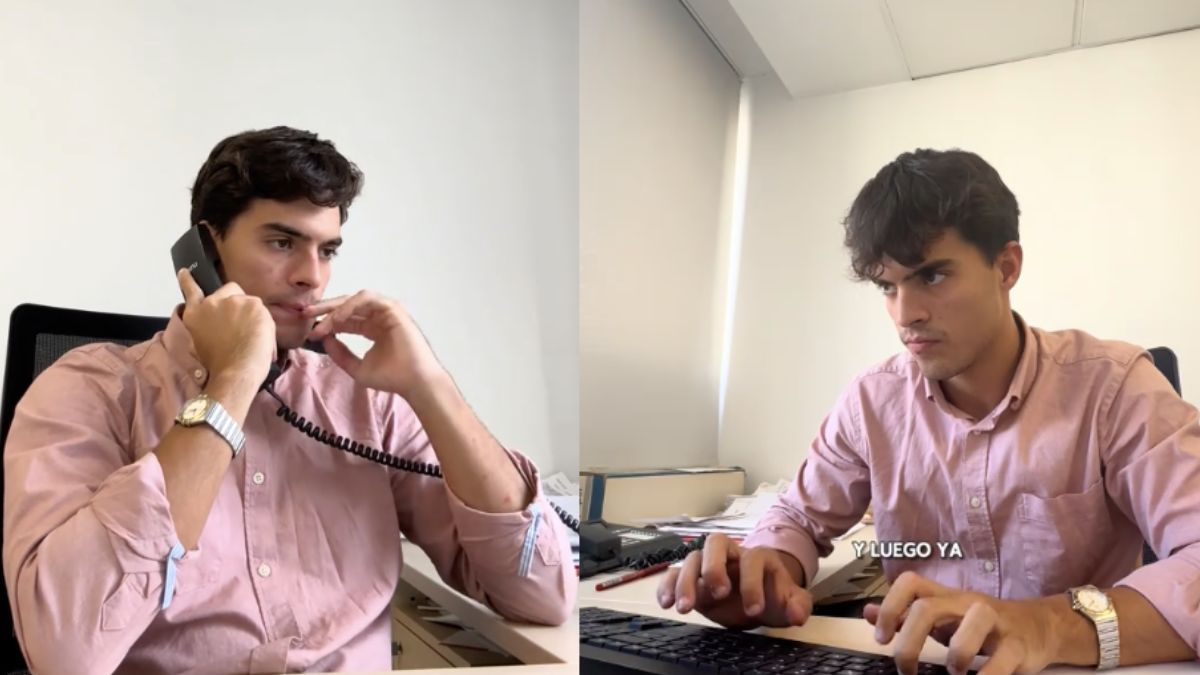 Un autónomo de 21 años sin pelos en la lengua muestra su jornada laboral