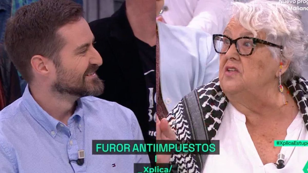 Pascual Ariño, inversor, frente a Maribel mesón, jubilada