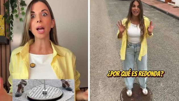 Laura Gómez, profesora: "Las tapas de las alcantarillas son redondas porque es la única figura que no puede caerse dentro de sí misma"