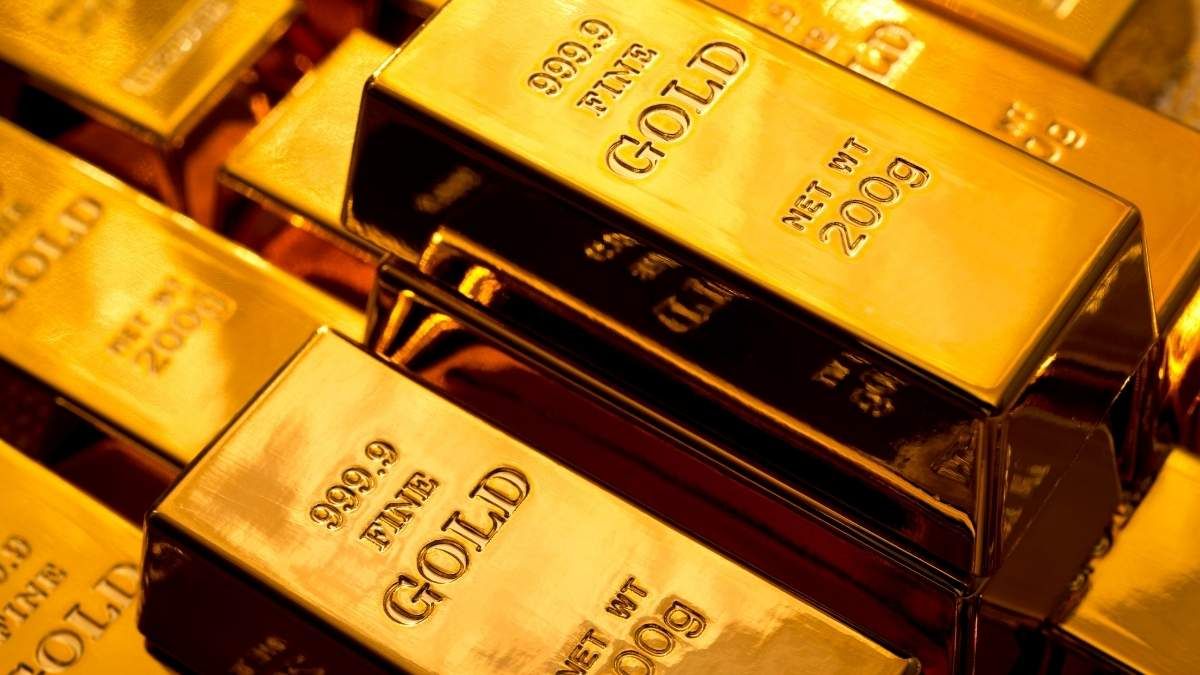 Unos lingotes de oro