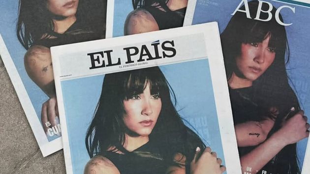 La millonaria cifra que habría pagado Aitana por protagonizar simultáneamente la portada de cuatro grandes periódicos españoles