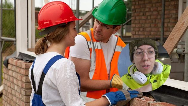 Una albañila, sobre la falta de mujeres trabajando en la obra: "Si soy lenta no es porque sea mujer, sino porque soy principiante"