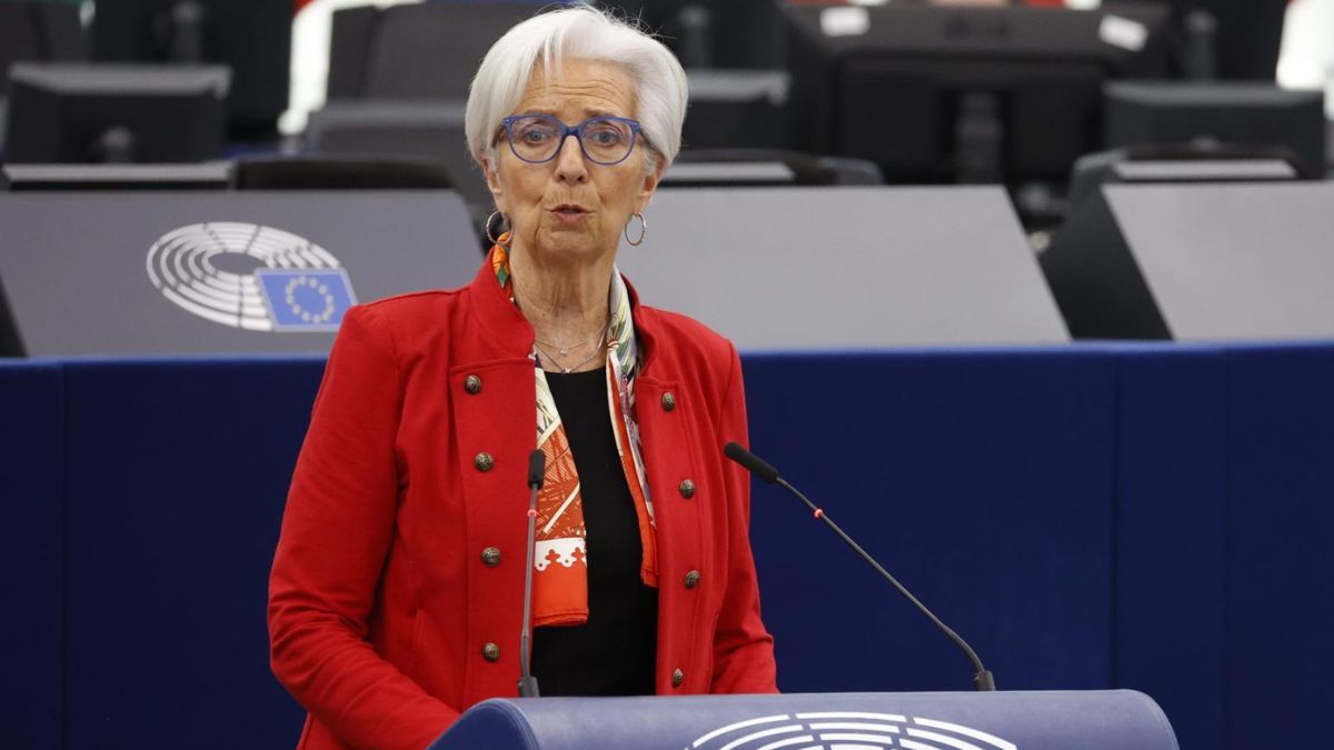 La presidenta del BCE, Christine Lagarde