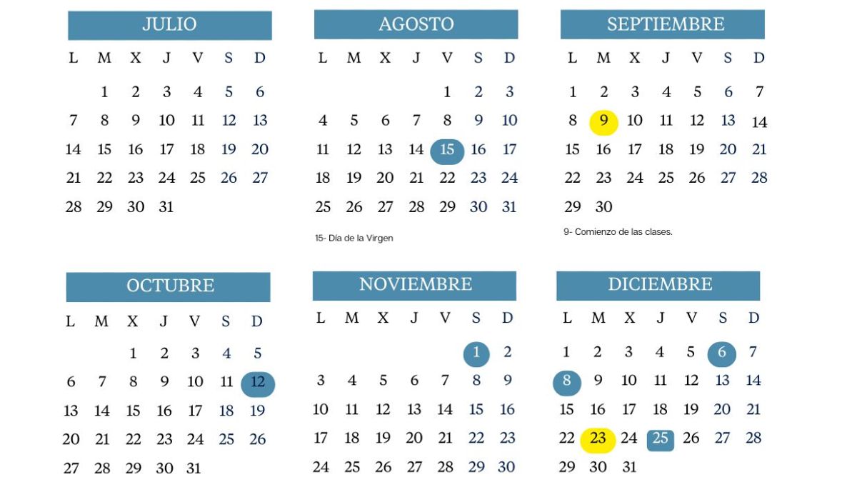 Calendario escolar 2025 la rioja 6