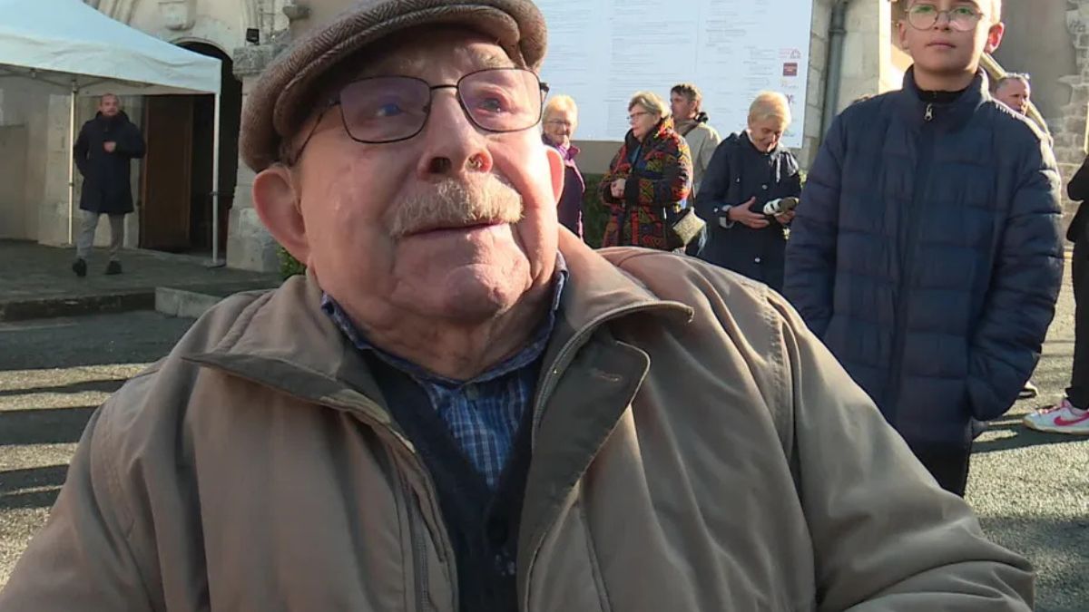 Raymond Landy, el jubilado de 91 años