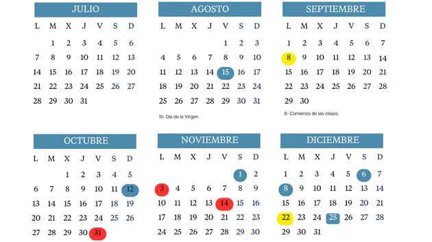 Calendario escolar en Castilla La Mancha 2025-2026: vacaciones escolares y festivos