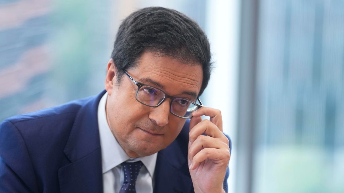 El ministro Óscar López en una entrevista