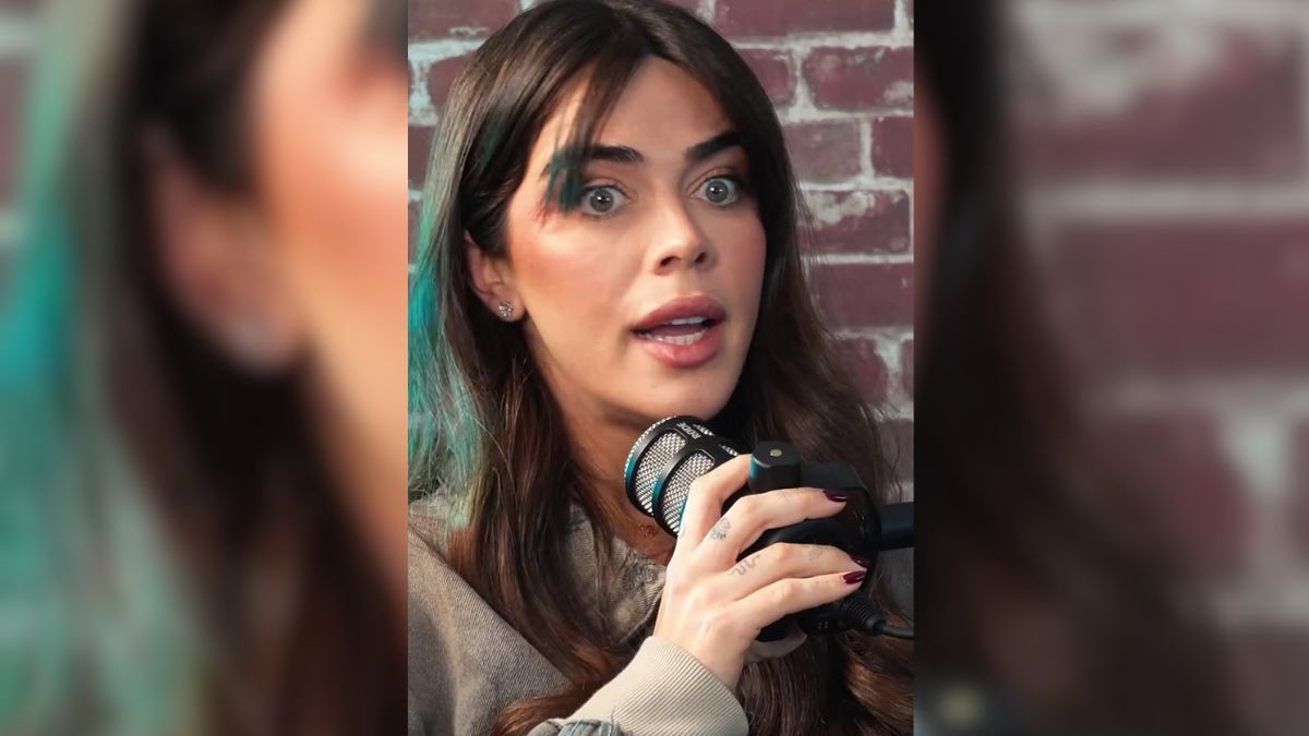 Violeta Mangriñán, influencer, durante la entrevista para Ac2ality Podcast