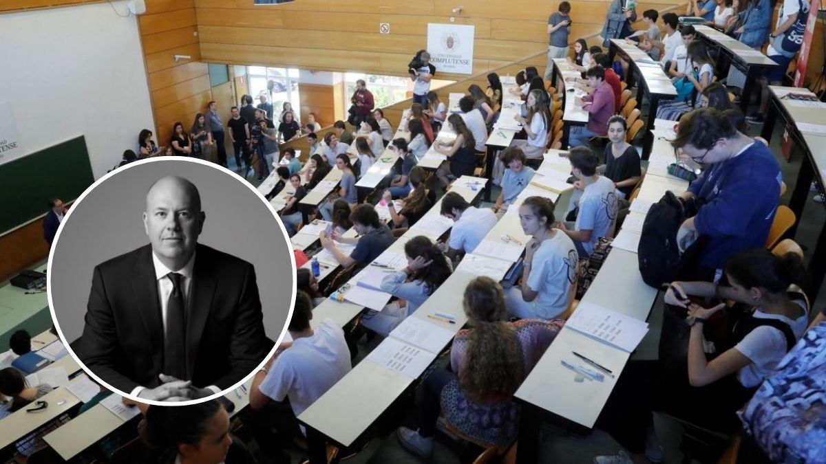 Un aula de universidad 