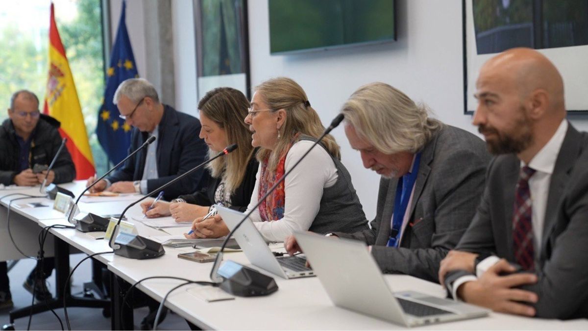 Reunión de la secretaria de Estado de Función Pública con los representantes sindicales 