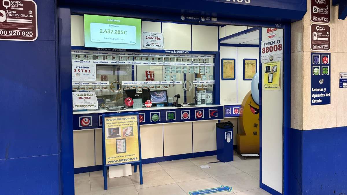 Una administración de lotería