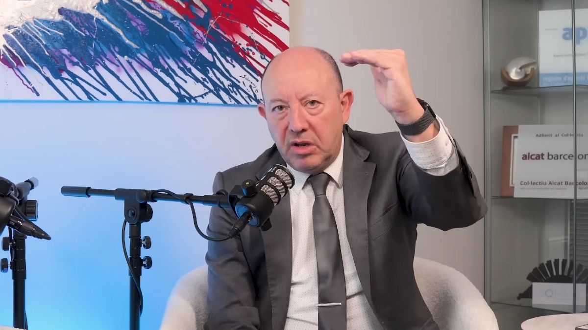 Gonzalo Bernardos durante una entrevista