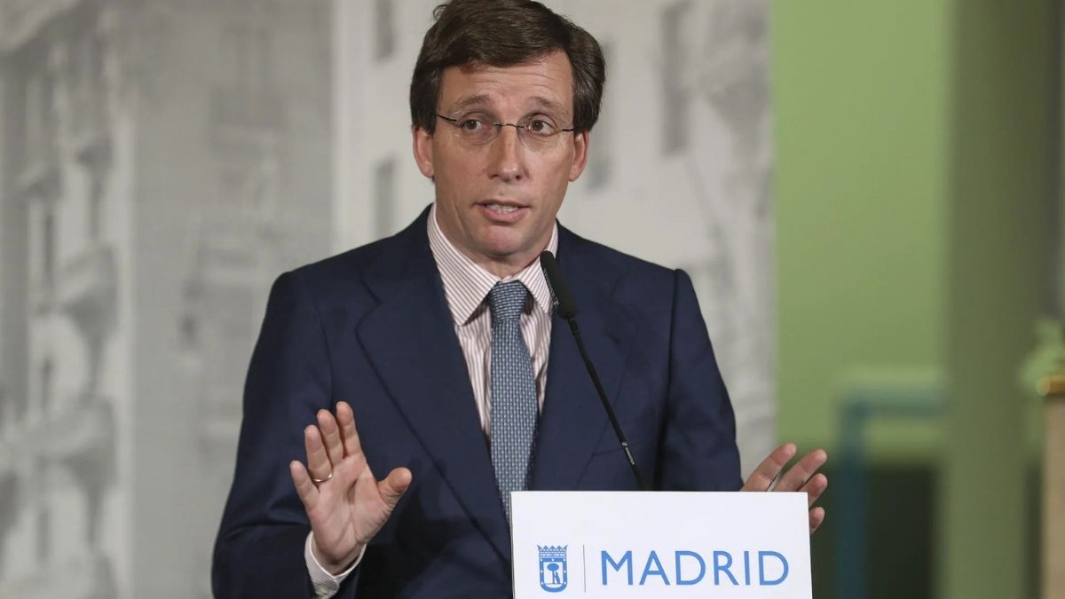 El alcalde de Madrid, José Luis Martínez Almeida