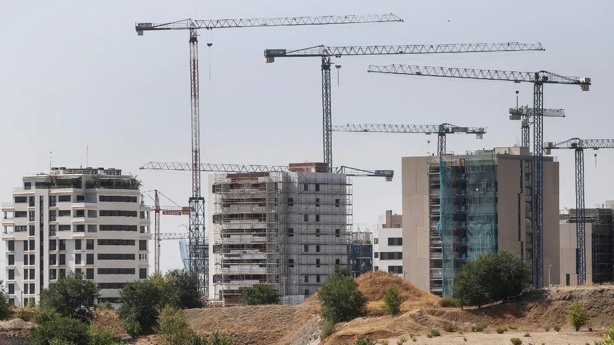 viviendas en construcción