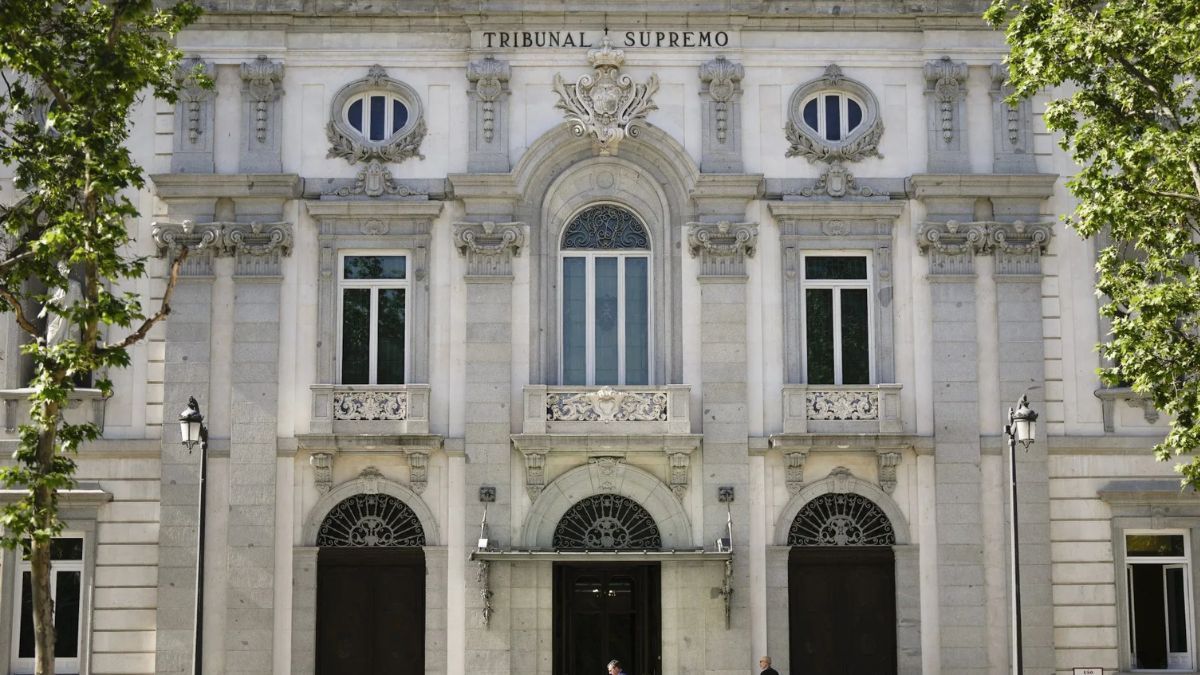 Fachada del Tribunal Supremo