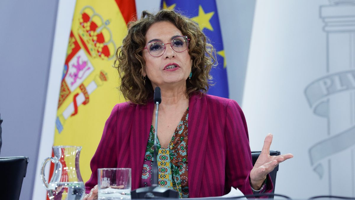 La ministra de Hacienda, María Jesús Montero, tras el Consejo de Ministros