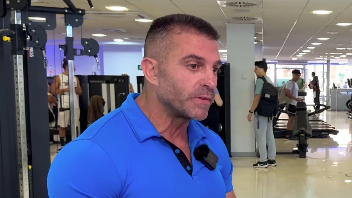 Roberto, dueño de una cadena de gimnasios
