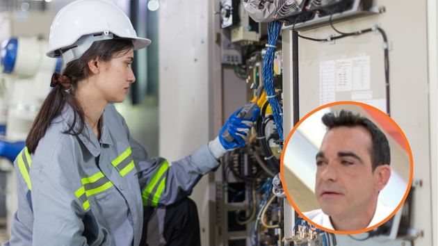 Hugo González, electricista: “Hoy en día no hay paro ni en fontanería, ni trabajando como electricista”