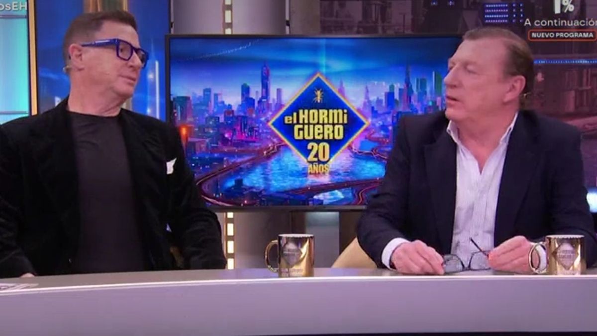 Los Morancos durante su entrevista en El Hormiguero