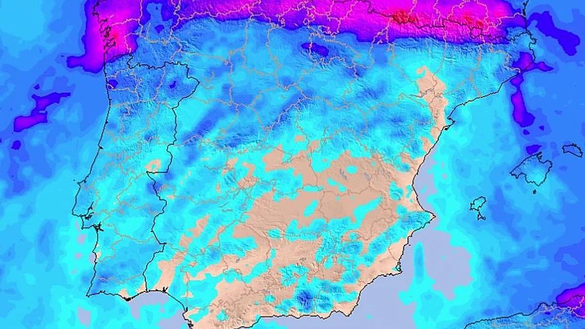 Previsión del tiempo por la AEMET para el fin de semana 22 y 23 de noviembre