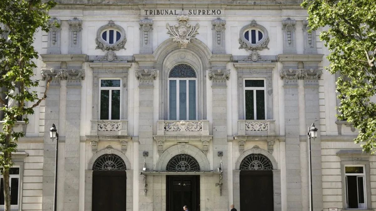 Fachada del Tribunal Supremo